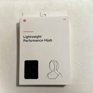 Brand new lulu lemon performance hijab M/L size. Slip on style